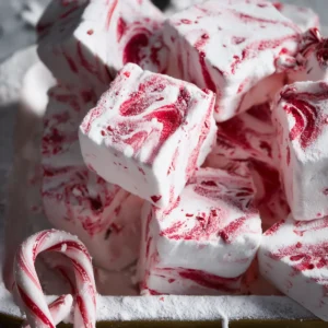 Candy Cane Marshmallows