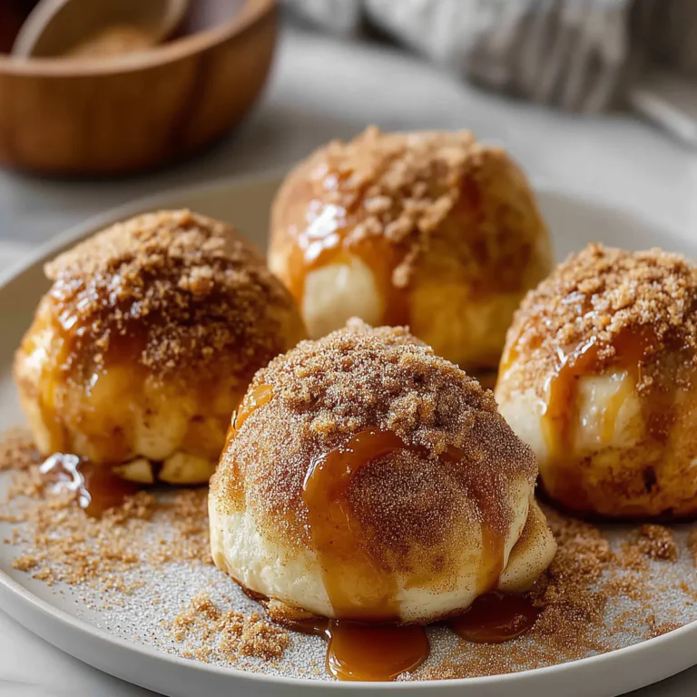 Caramel Apple Pie Bombs