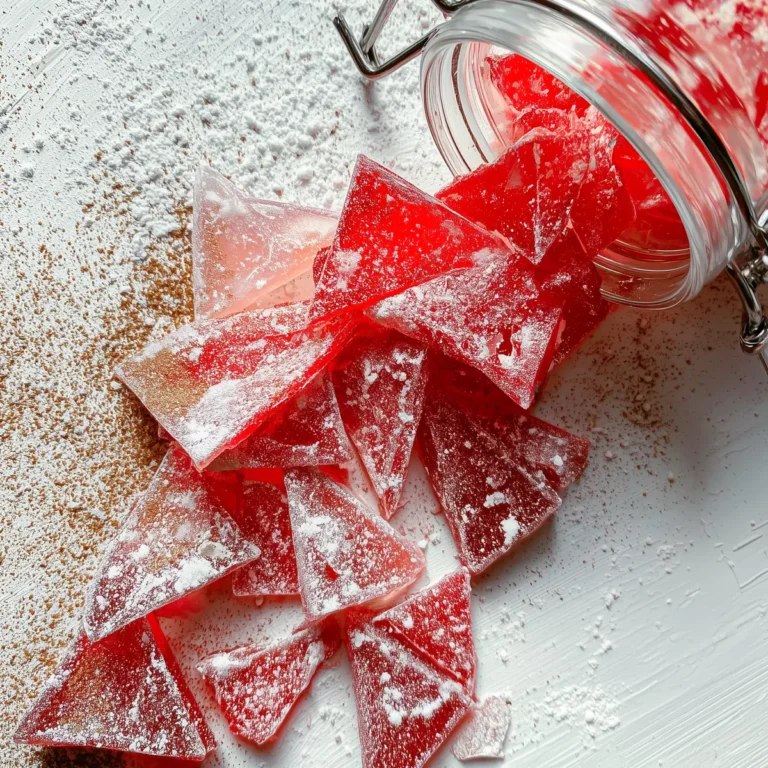 Cinnamon Rock Candy