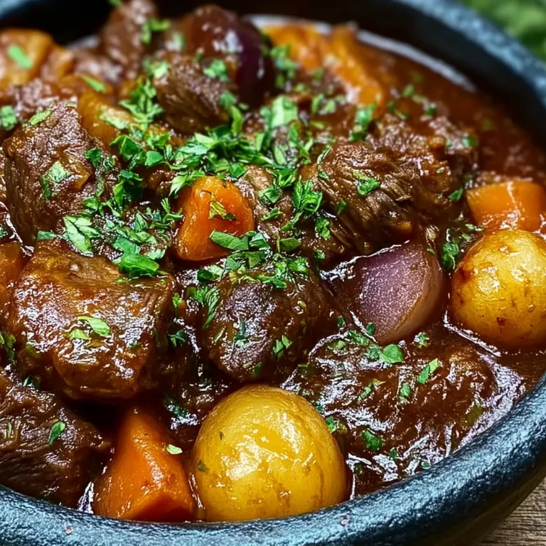 Cozy Irish Stew with Lamb and Root Vegetables