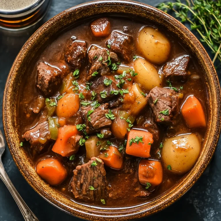 Cozy Up with Irish Beef Stew and Guinness Stout Magic