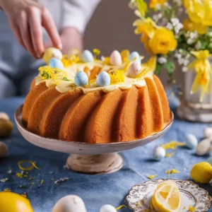 Easter Lemon Bundt Cake