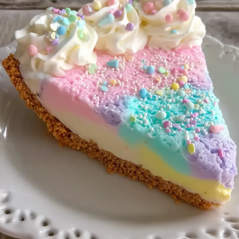 Easter No Bake Jello Pie