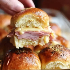 Ham and Cheese Sliders