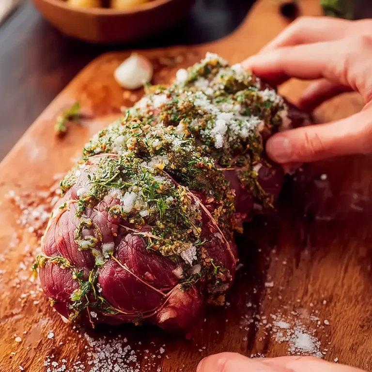 Herb-Roasted Lamb Shoulder with Baby Potatoes