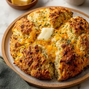 Herbed Cheddar Irish Soda Bread