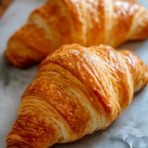 Homemade French Croissant