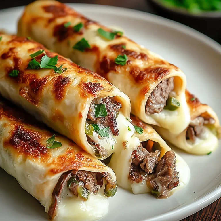 Keto Philly Cheesesteak Roll Ups