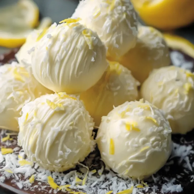 Lemon Truffles
