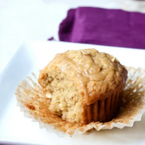Maple Brown Sugar Oatmeal Muffins