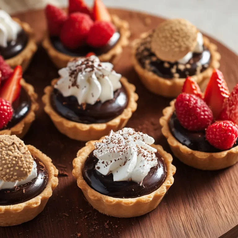 Mini Chocolate Tarts