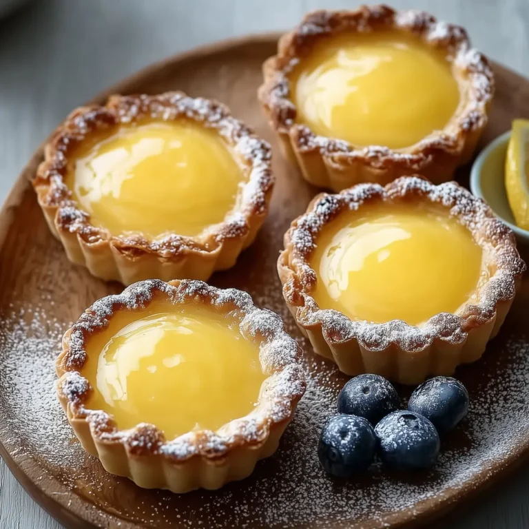 Mini Tarts with Custard