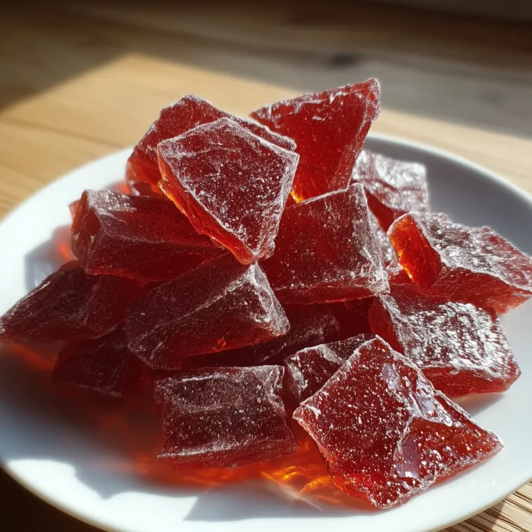 Old-Fashioned Cinnamon Rock Candy
