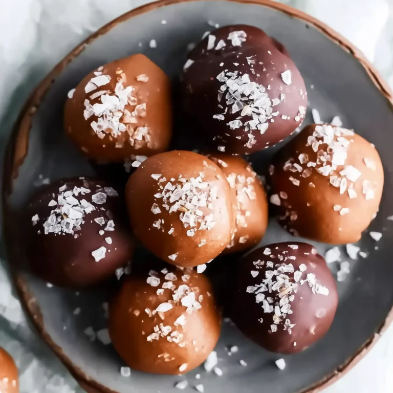 Salted Chocolate Truffles