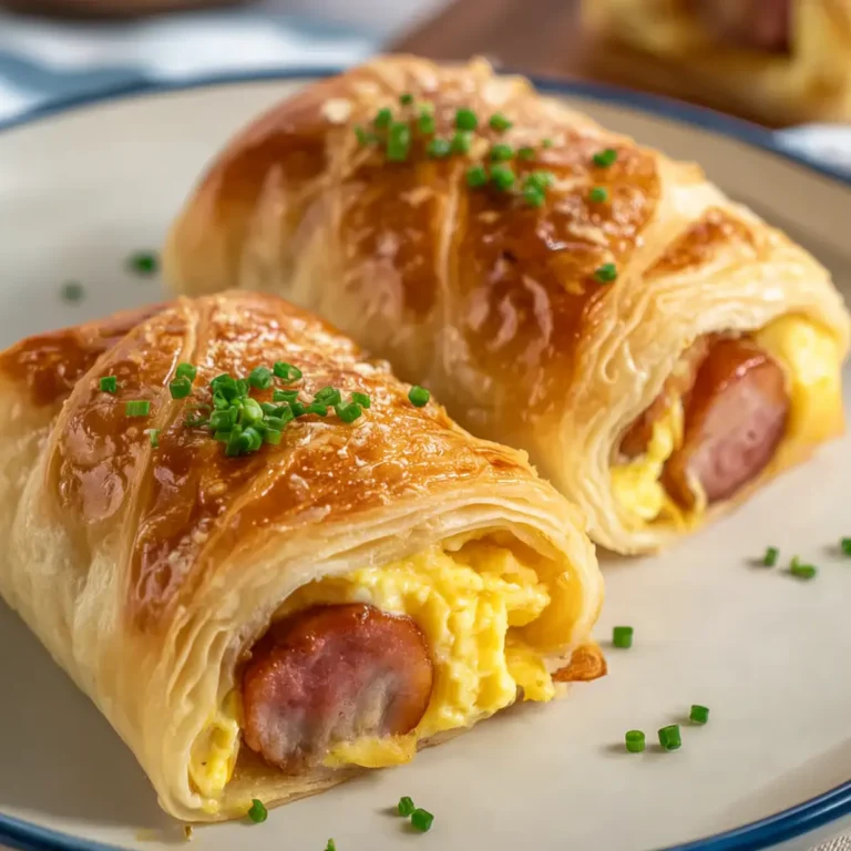 Sausage Egg Breakfast Roll-Ups