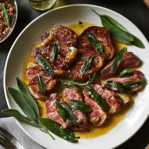 Savory Veal Saltimbocca