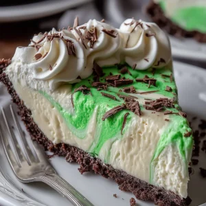 Shamrock Swirl Pie