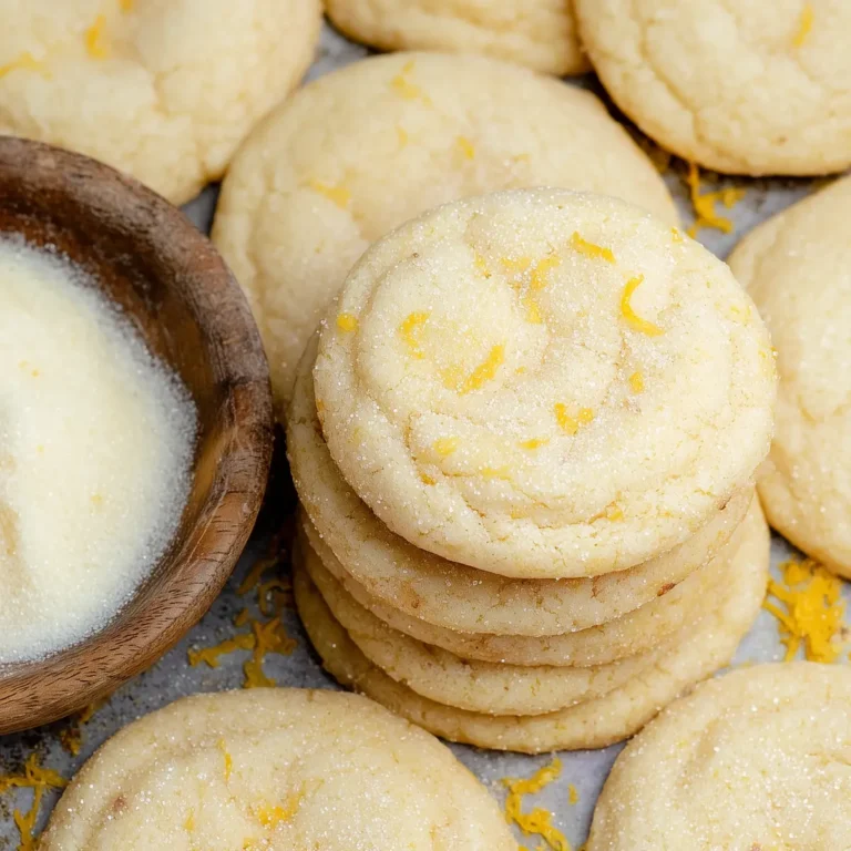 Soft & Chewy Lemon Cookies