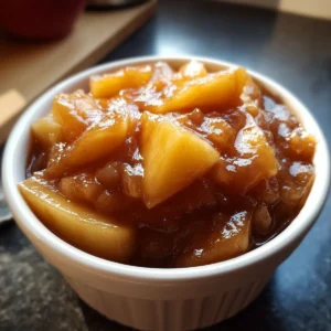 Stovetop Apple Pie Filling with Brown Sugar