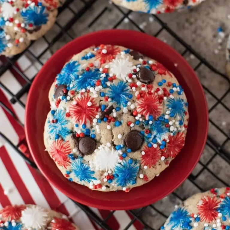 4th of July Fireworks Cookies
