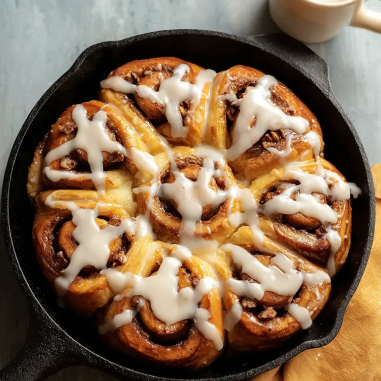 Bunny Cinnamon Roll Skillet