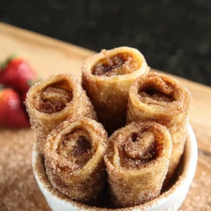 Cinnamon Sugar French Toast Roll-Ups