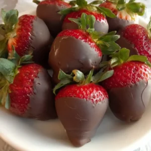 Dairy Free Chocolate Covered Strawberries