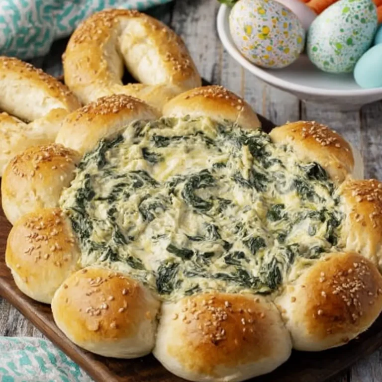 Easter Bunny Spinach Dip