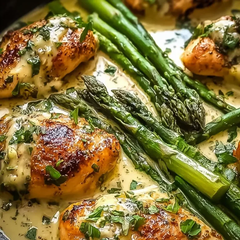 Garlic Butter Chicken Asparagus