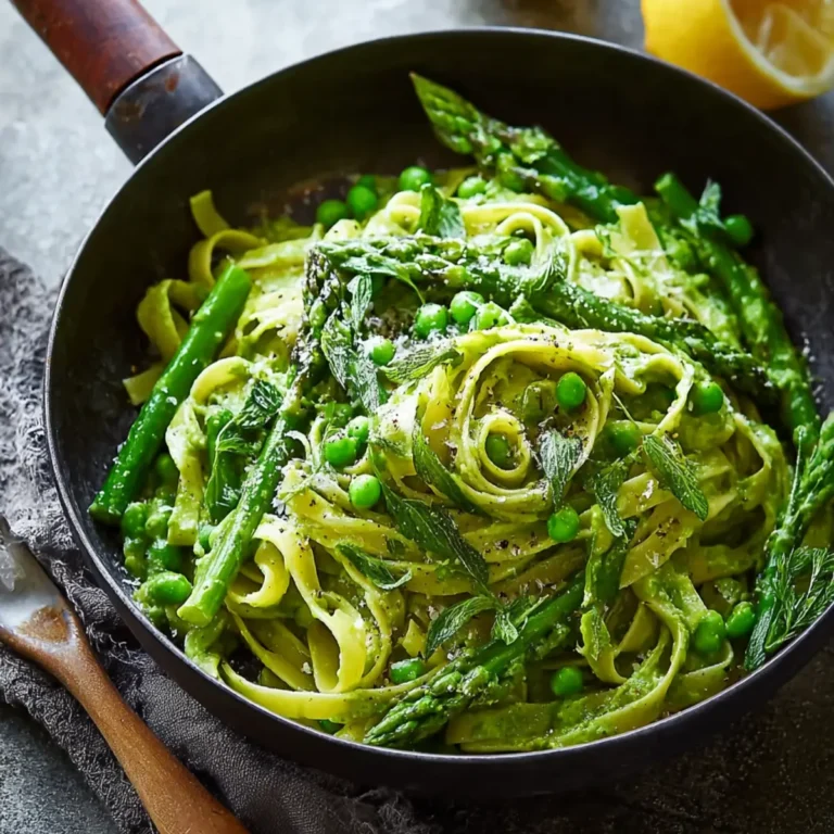 Green Goddess Fettuccine