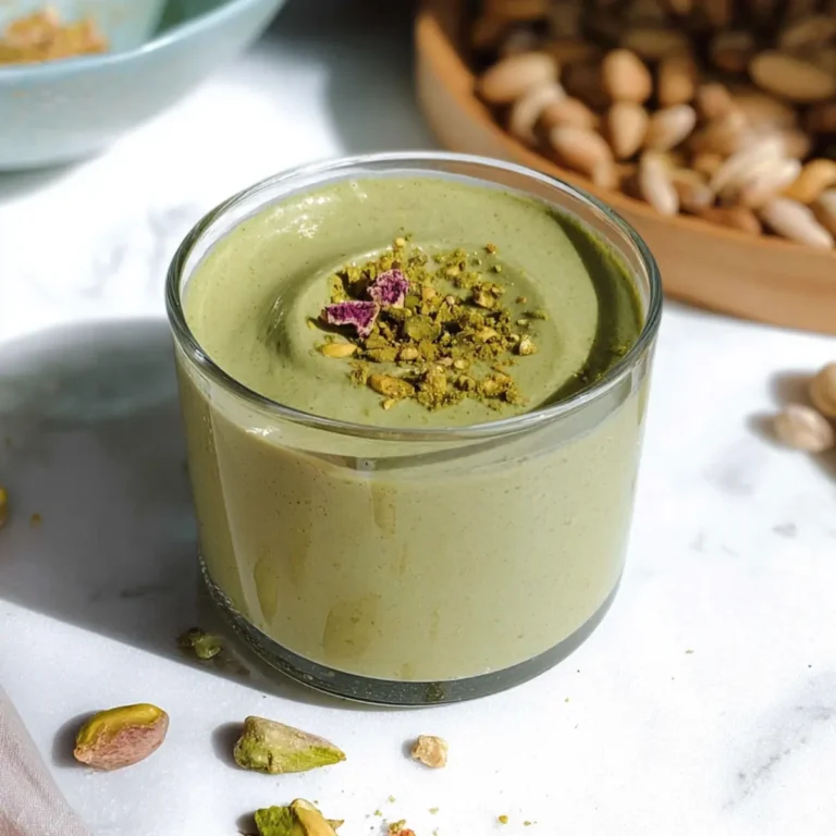Healthy Pistachio Cream