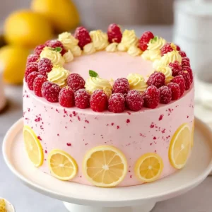 Lemon Raspberry Cake
