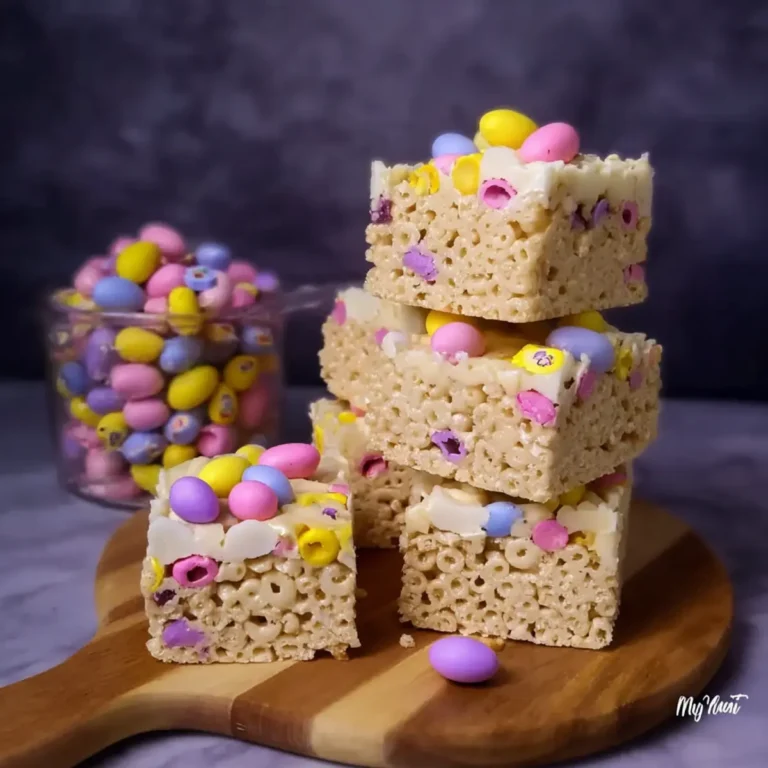 Mini Egg Rice Krispie Squares