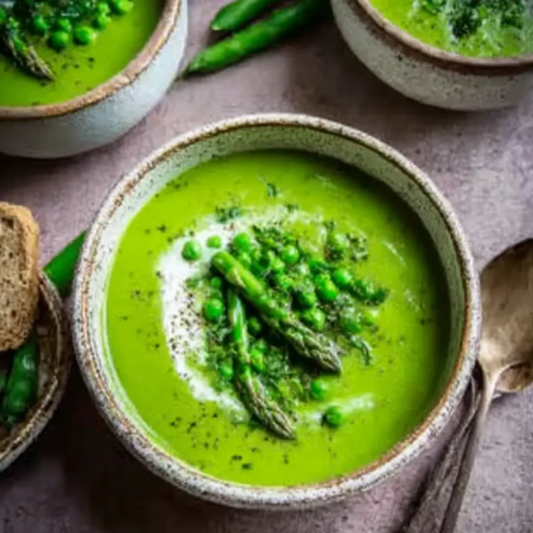 Pea and Asparagus Soup