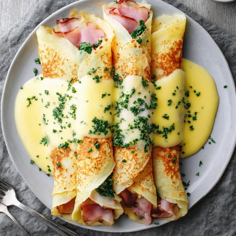 Savory Breakfast Crepes