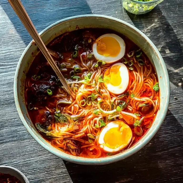 Spicy Gochujang Noodle Soup