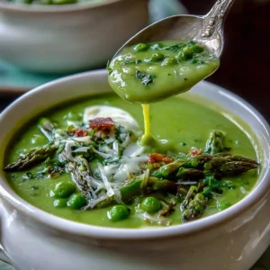 Spring Asparagus Vegetable Soup