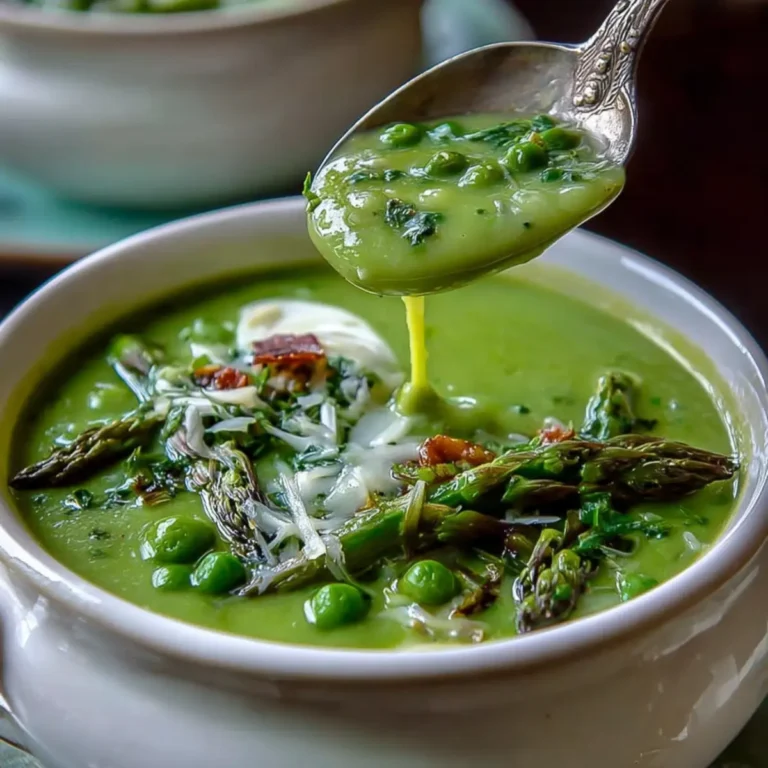 Spring Asparagus Vegetable Soup