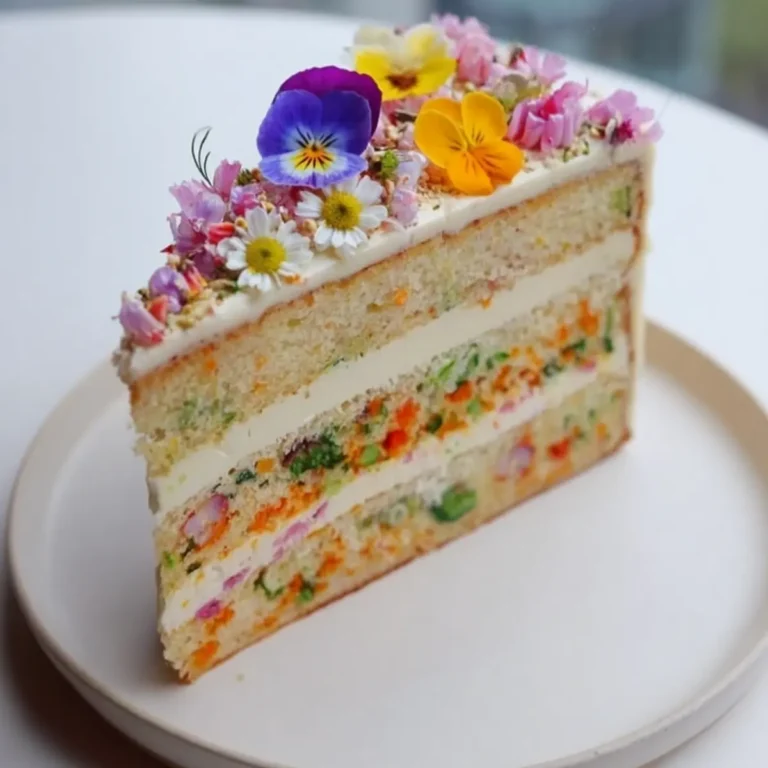 Spring Flower Cake