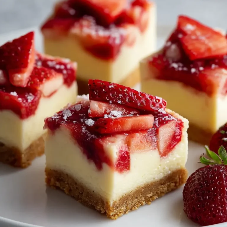 Strawberry Cheesecake Bars