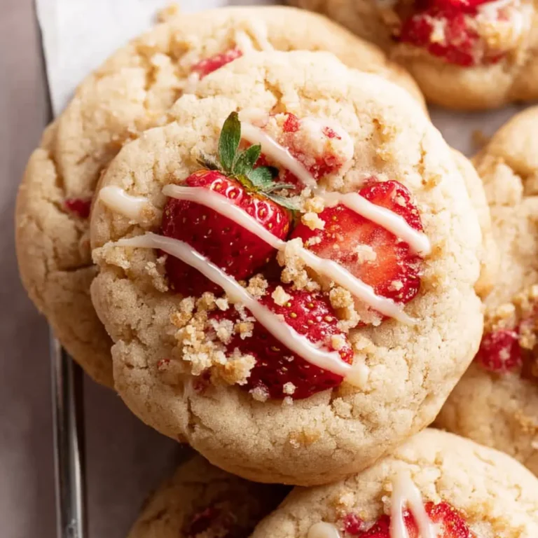 Strawberry Shortcake Cookies